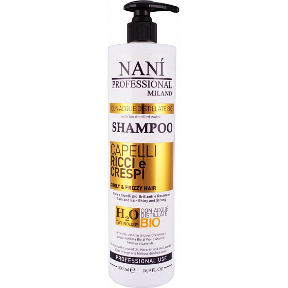 Naní Professional Milano šampon pro kudrnaté a krepaté vlasy 500 ml