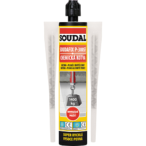 Soudal Soudafix P-300 SF chemická kotva, 300 ml Soudal Soudafix P-300 SF chemická kotva, 300 ml