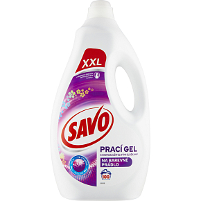 SAVO prací gel na barevné prádlo 100 praní, 5 l SAVO prací gel na barevné prádlo 100 praní, 5 l