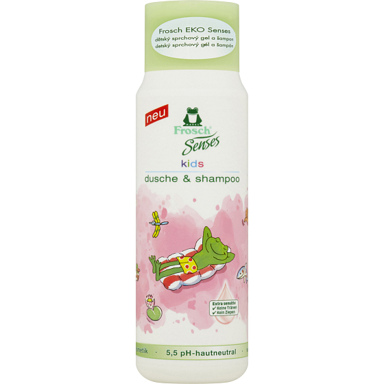 Frosch Eko Senses Kids dětský sprchový gel & šampon, 300 ml