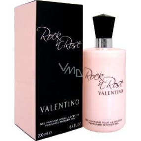 Valentino Rock n Rose sprchový gel pro ženy 200 ml