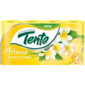 Tento Fresh Aroma Tropical Flower parfémovaný toaletní papír 2 vrstvý 156 útržků 8 kusů