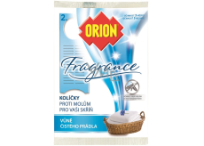 Orion Fragrance Vůně čistého prádla závěsné kolíčky proti molům 2 kusy