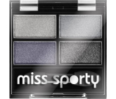 Miss Sporty Studio Colour Quattro oční stíny 401 Smoky Blue Eyes 3,2 g