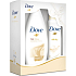 Dove Silk sprchový gel 250 ml + antiperspirant sprej 150 ml, kosmetická sada