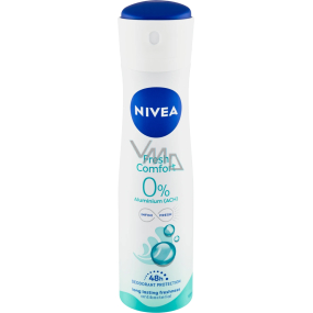 Nivea Fresh Comfort s lehkou svěží vůní deodorant sprej pro ženy 150 ml