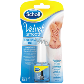 Scholl Velvet Smooth Blue olej na nehty 7,5 ml