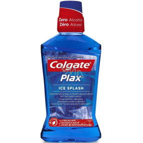 Colgate Plax Ice Splash ústní voda bez alkoholu 500 ml