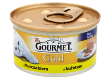 Gourmet Gold Cat Kuřecí jemná konzerva pro dospělé kočky 85 g