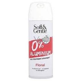 Soft & Gentle Floral Svěží růže Antiperspirant deodorant sprej pro ženy 150 ml