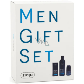 Ziaja Men pleťový hydratační krém 50 ml + sprchový gel 300 ml + antiperspirant roll-on 60 ml, kosmetická sada