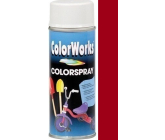 Color Works Colorsprej 918519 červená bordó alkydový lak 400 ml