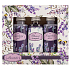 Bohemia Gifts Levandule sprchový gel 50 ml + šampon 50 ml + pěna 50 ml, kosmetická sada