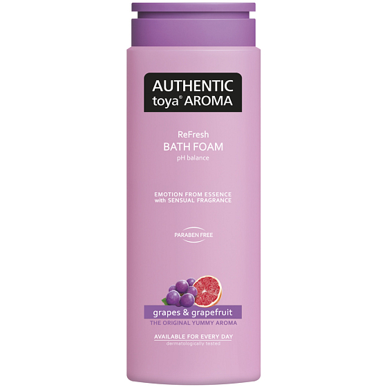 Authentic Toya Aroma Grapes & Grapefruit pěna do koupele 600 ml