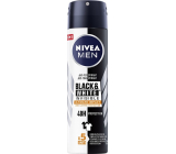Nivea Men Black & White Invisible Ultimate Impact antiperspirant deodorant sprej pro muže 150 ml