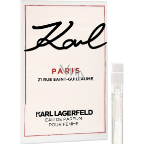 Karl Lagerfeld Karl Paris 21 Rue Saint-Guillaume parfémovaná voda pro ženy 2 ml s rozprašovačem, vialka