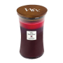 WoodWick Trilogy Sun Ripened Berries - Letní bobule vonná svíčka s dřevěným knotem a víčkem sklo velká 609 g