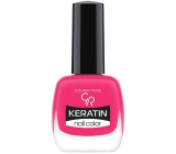 Golden Rose Keratin Nail Color lak na nehty 31 Bright Pink 10,5 ml