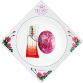 Royal Rose parfémovaná voda pro ženy 15 ml + glycerinové mýdlo 50 g, dárková sada