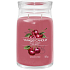 Yankee Candle Black Cherry - Zralé třešně vonná svíčka Signature velká sklo 2 knoty 567 g