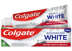 Colgate Advanced White Baking Soda & Volcanic Ash bělicí zubní pasta 75 ml