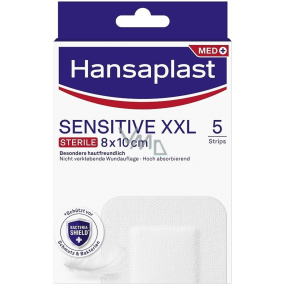 Hansaplast Sensitive XXL náplast 5 kusů