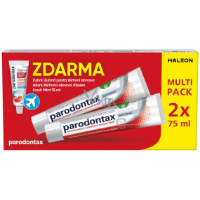 Parodontax Extra Whitening zubní pasta 2 x 75 ml + zubní pasta 15 ml