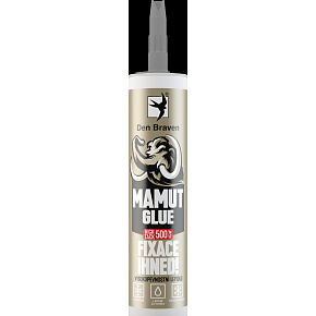 Den Braven Mamut Glue High Tack univerzální montážní lepidlo, šedé, 290 ml