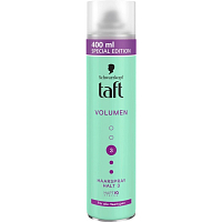 Taft lak na vlasy Volumen, fixace 3, 400 ml