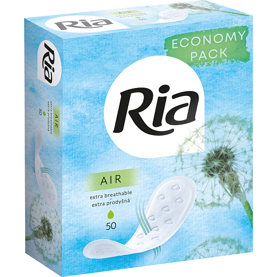 Ria Slip Air slipové vložky intimky, 50 ks