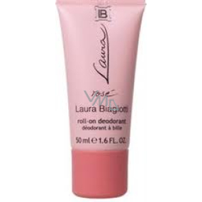 Laura Biagiotti Rosé kuličkový deodorant roll-on pro ženy 50 ml