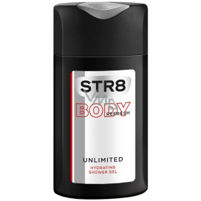 Str8 Unlimited sprchový gel pro muže 250 ml