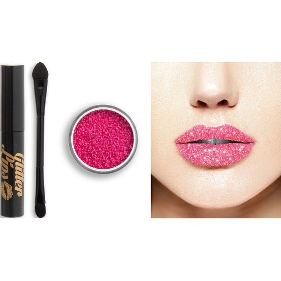 Glitter Lips dlouhotrvající lesk na rty se třpytkami Hula Tallulah 3,5 ml