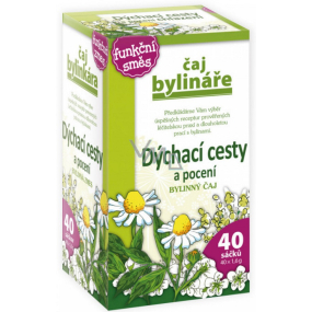 Mediate Bylinář Váňa Dýchací cesty a pocení bylinný čaj 40 x 1,6 g