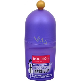 Bourjois Invisible 48h kuličkový antiperspirant deodorant roll-on pro ženy 50 ml