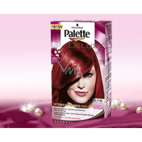 Schwarzkopf Palette Deluxe barva na vlasy 678 intenzivně červená 115 ml