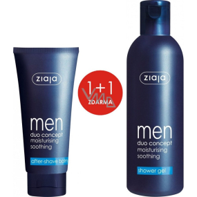 Ziaja Men Duo Concept balzám po holení 75 ml + sprchový gel 300 ml, duopack