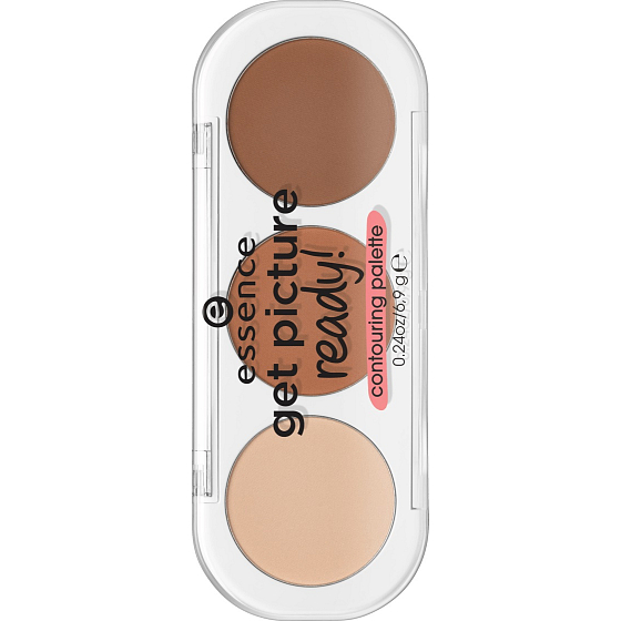 Essence Get Picture Ready! Contouring Palette konturovací paletka 10 Get in Shape 6,9 g