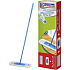 Spontex Microwiper Extra plochý mop s třásněmi s aktivním mikrovláknem komplet set