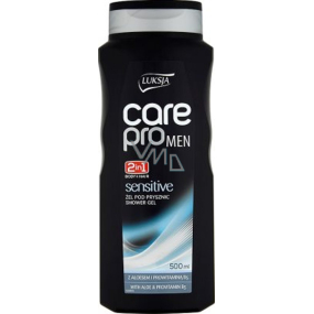 Luksja Care Pro Men Sensitive sprchový gel 500 ml