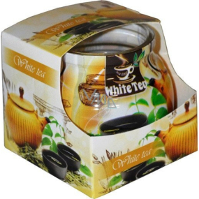 Admit White Tea - Bílý čaj dekorativní aromatická svíčka ve skle 80 g