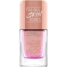 Catrice More Than Nude Nail Polish lak na nehty 05 Rosey-o & Sparklet 10,5 ml