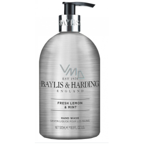 Baylis & Harding Citron a Máta tekuté mýdlo na ruce dávkovač 500 ml