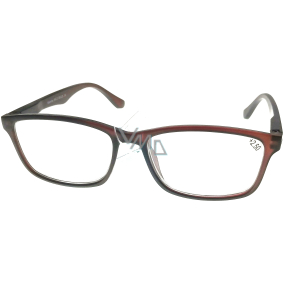 Berkeley Čtecí dioptrické brýle +2,5 plast, hnědé matné 1 kus MC2138