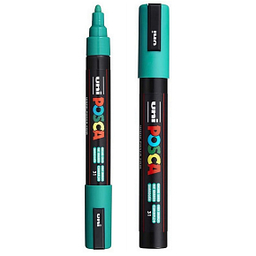 Posca Univerzální akrylátový popisovač 1,8 - 2,5 mm Smaragdově zelená PC-5M