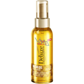 Wella Deluxe Rich Oil olej na vlasy pro suché vlasy 100 ml