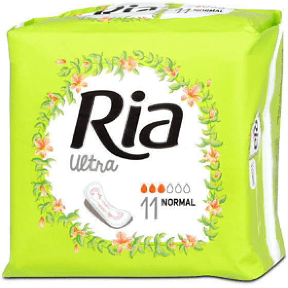 Ria Ultra Silk Normal hygienické vložky 11 kusů