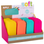 Apli Fluo Penál silikonový neonový oranžový 185 x 75 x 55 mm