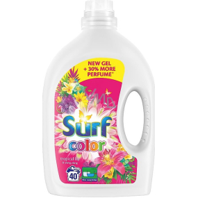 Surf Color Tropical Lily & Ylang Ylang gel na praní barevného prádla 40 dávek 2 l