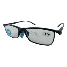 Berkeley Čtecí dioptrické brýle +1 plast černé Blue Block 1 kus MC2238B